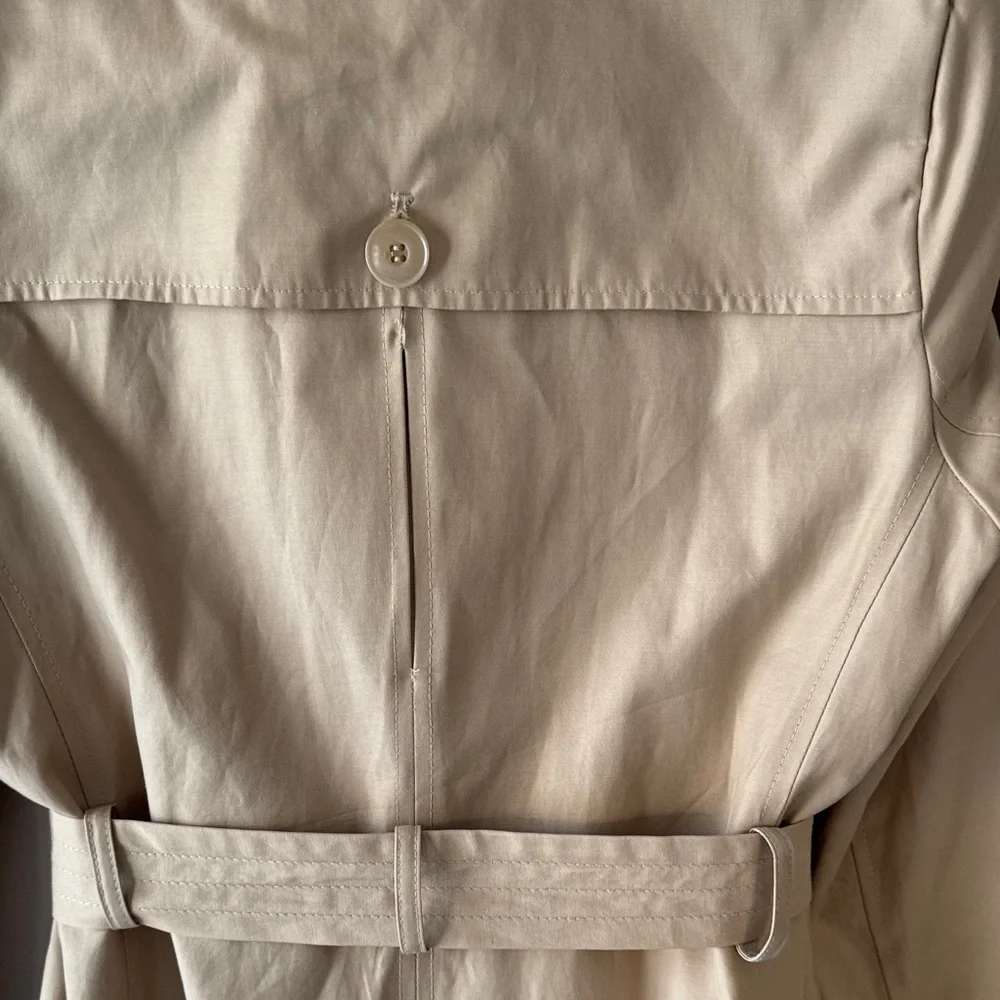 DKNY Fashionable & Timeless Women's Beige Trench Coat - Picture 6 of 11